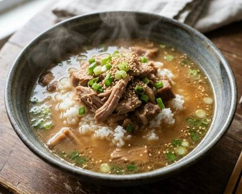 Busan Pork Soup over Rice