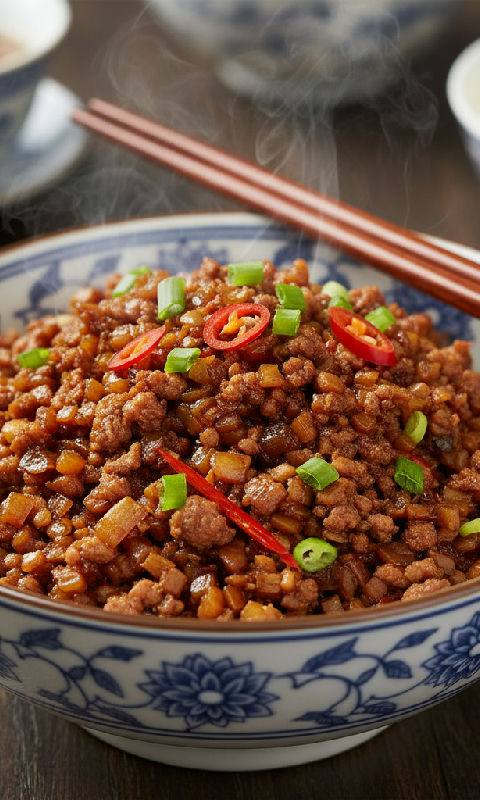 Stir-fried Pork with Preserved Radish