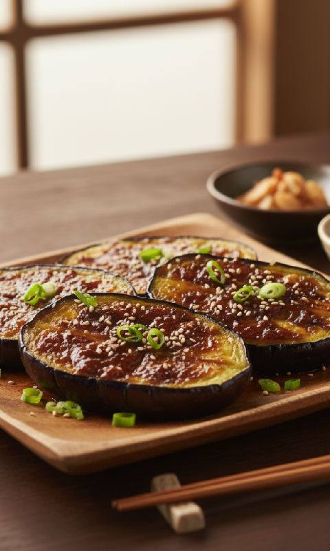 Miso Glazed Eggplant (Nasu Dengaku)