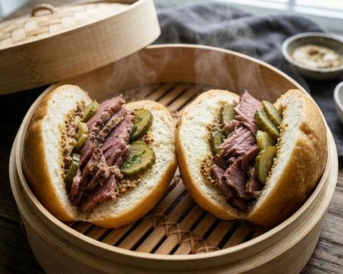 Pastrami Bao