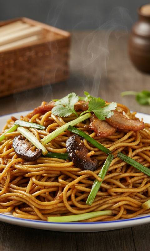 Soy Sauce Chow Mein