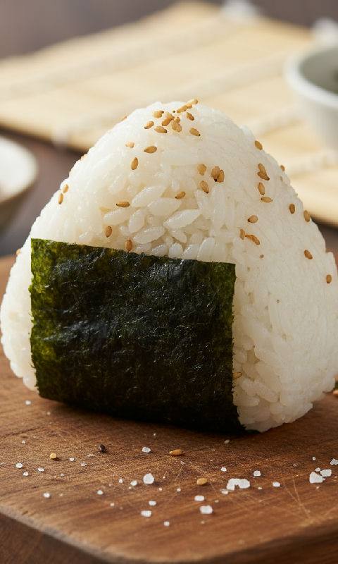 Kombu Onigiri (Seaweed Rice Ball)