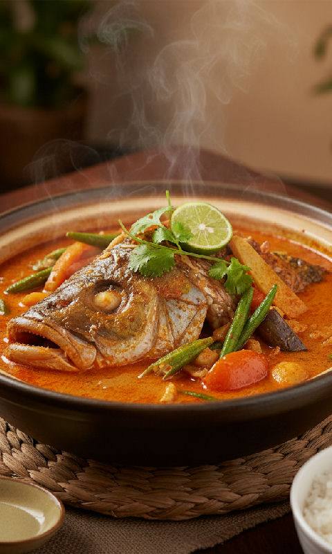 Curry Fish Head
