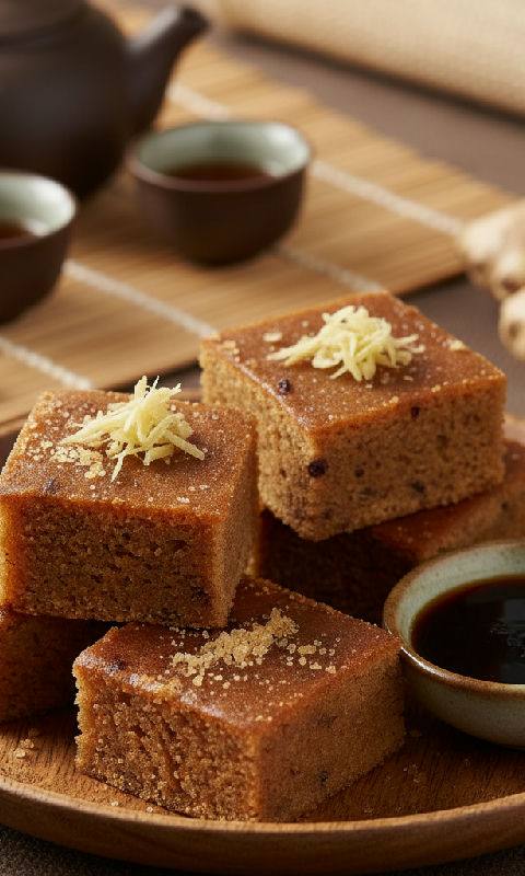 Ginger and Brown Sugar Pudding