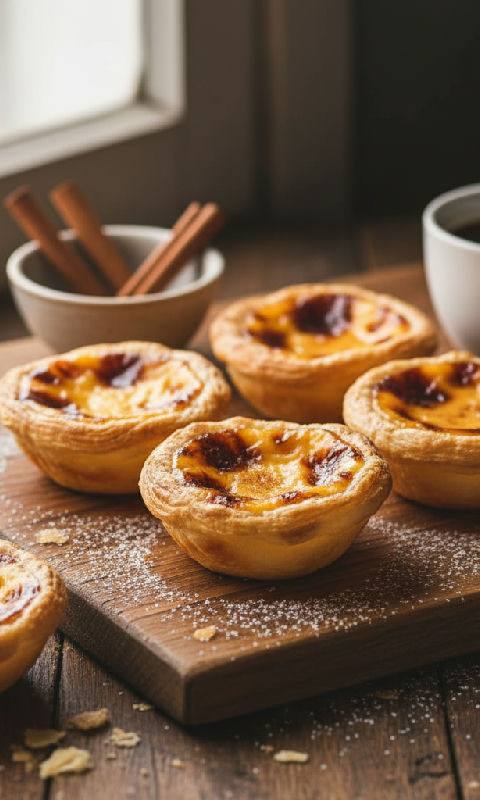 Macau Style Egg Tarts
