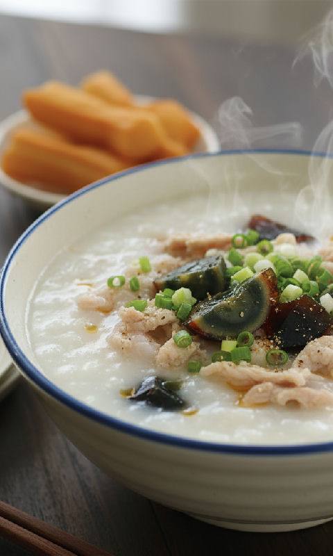 Century Egg and Lean Pork Congee