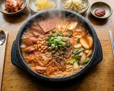 Budae Jjigae (Korean Army Base Stew)