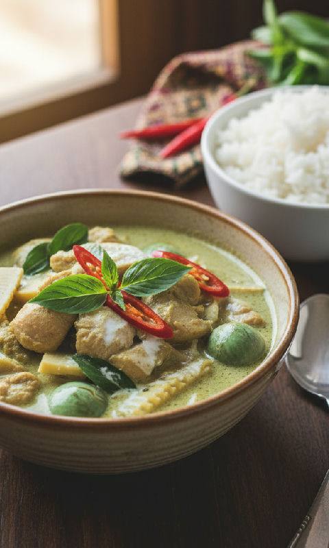 Green Curry Chicken