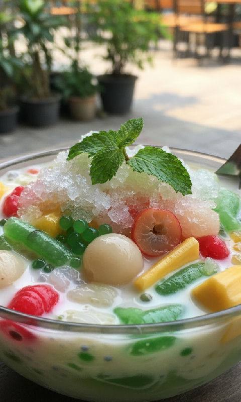Chè Thái (Vietnamese Fruit Cocktail Sweet Soup)