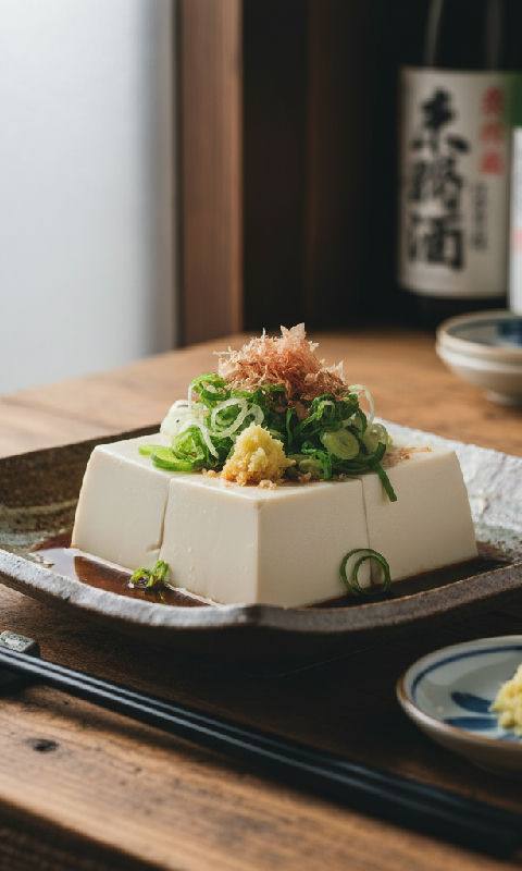 Hiyayakko (Chilled Tofu)