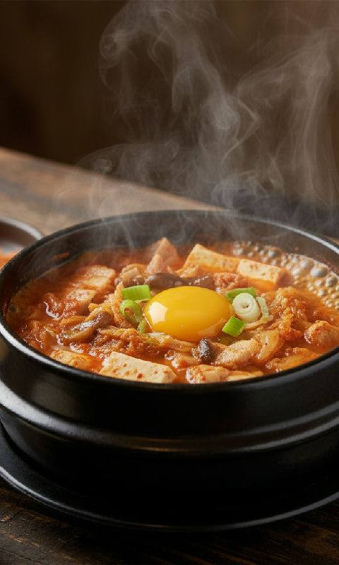 Kimchi Jjigae (Kimchi Stew)
