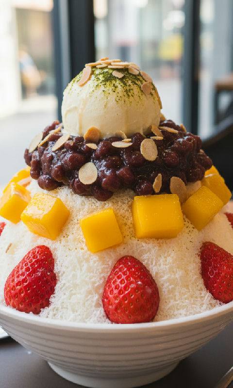 Bingsu (Korean Shaved Ice)