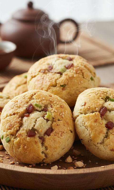 Gai Jai Beng (Cantonese Chicken Biscuits)
