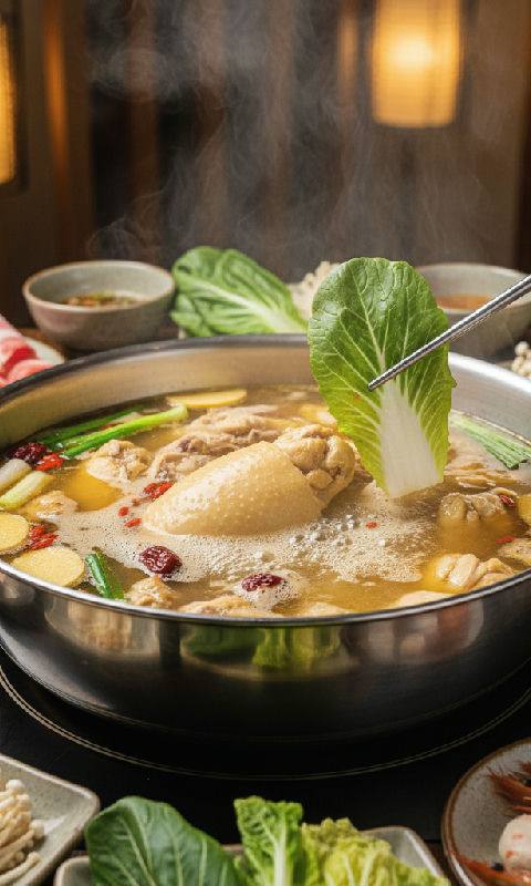 Clear Chicken Hotpot Broth Base