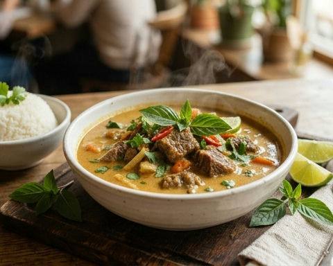 Vietnamese Coconut Milk Beef Brisket Curry