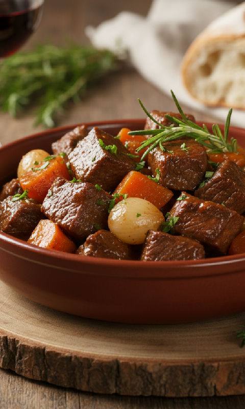 Braised Beef Brisket with Red Wine