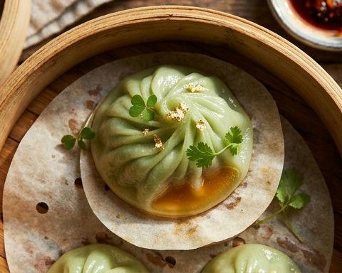 Pork Trotters and Truffle Soup Dumplings