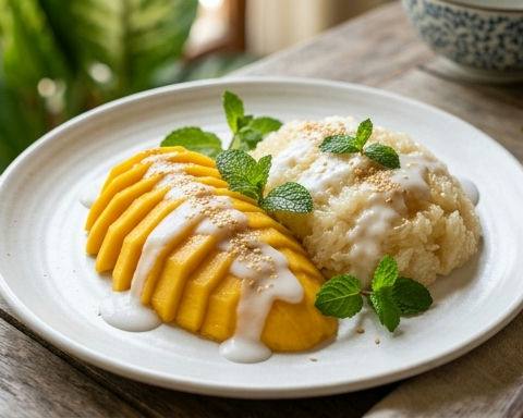 Mango Coconut Milk Sticky Rice