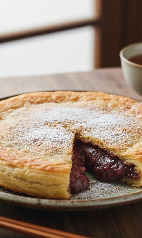 Red Bean Paste Pancake