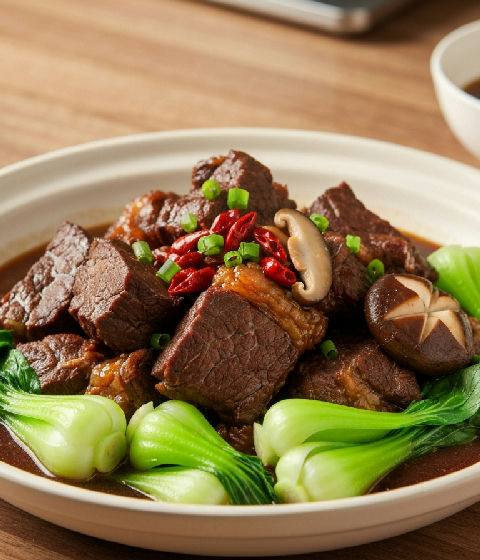 Braised Beef Shin with Five Spice