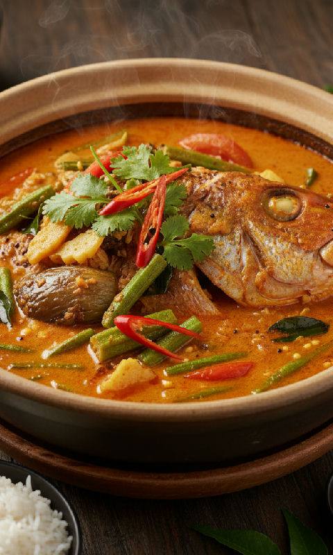 Curry Fish Head