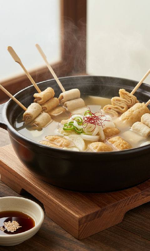 Fish Cake Soup (Eomuk-tang / Odeng-tang)