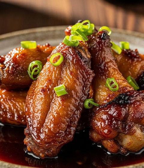 Hong Kong Style Swiss Chicken Wings