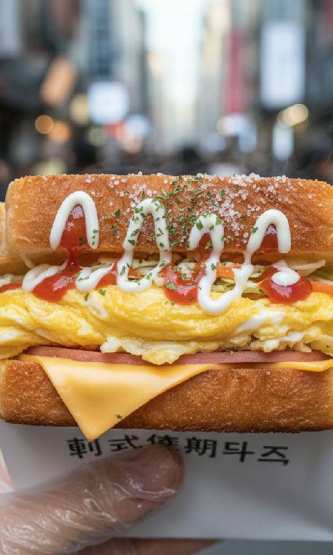 Korean Street Toast