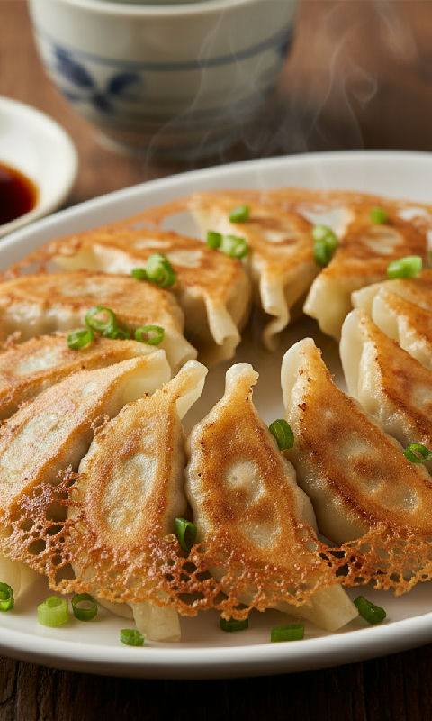 Pan-Fried Gyoza (Yaki Gyoza)