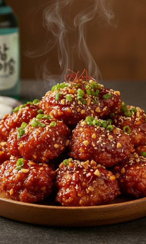 Korean Spicy Fried Chicken