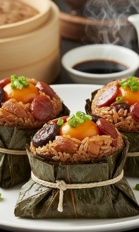 Lo Mai Gai (Glutinous Rice Chicken)