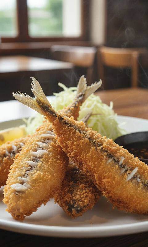 Aji Fry (Japanese Fried Horse Mackerel)