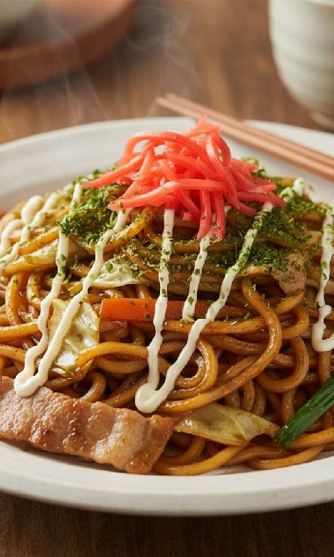 Yakisoba (Japanese Stir-fried Noodles)