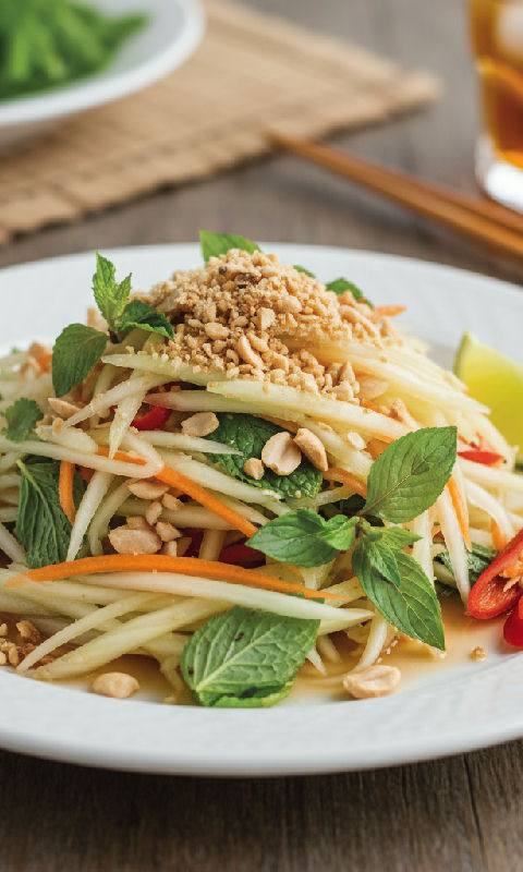 Vietnamese Green Papaya Salad