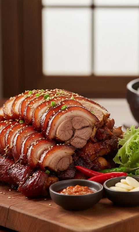 Jokbal (Korean Braised Pig's Trotters)