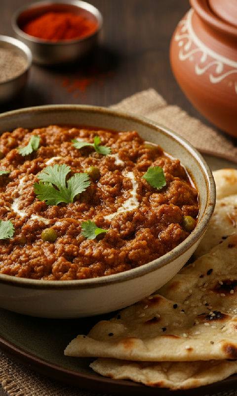 Keema (Indian Minced Lamb Curry)
