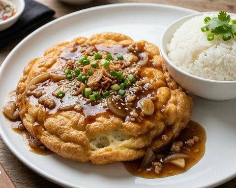 Oyster Sauce Egg Foo Young