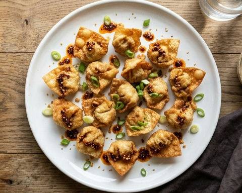 Fried Minced Pork Wontons